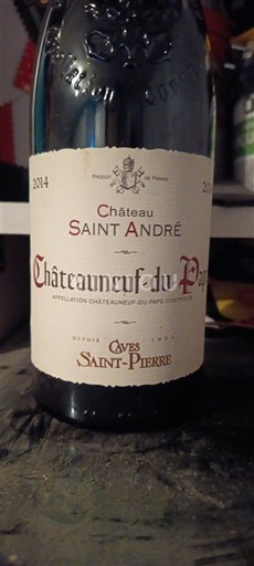 Valle del Ródano Châteauneuf-du-Pape. Château Saint André 2014