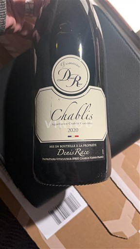 Burgundija Chablis Domaine Nis Race 2020