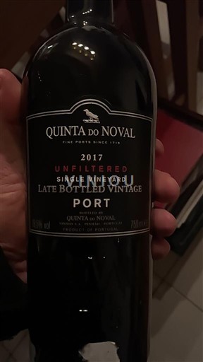Portugal Portwein Quinta do Noval Unfiltered Single Vineyard Late Bottled Vintage 2017