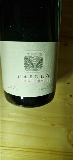 Vùng trồng nho được cấp phép California Thung lũng Anderson Failla Savoy Vineyard 2019