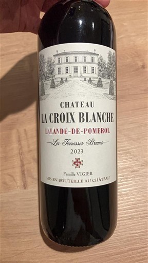 Bordeaux Lalande-de-Pomerol Château La Croix Blanche Les Terrasses Brunes 2023