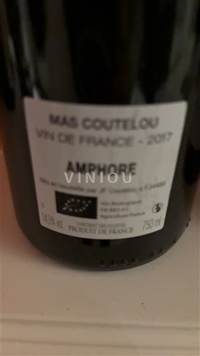 Languedoc Mas Coutelou Amphore 2017