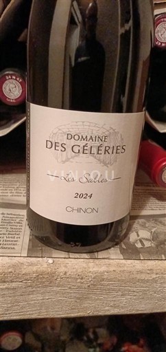 Valle della Loira Chinon Domaine S Géleries Les Sables 2024
