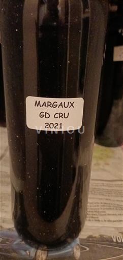 Bordeaux Margaux Inconnu 2021
