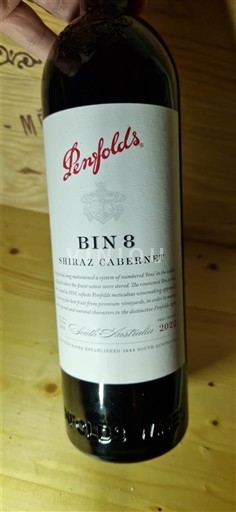 Južna Avstralija Ni doloceno Penfolds Bin 8 Shiraz Cabernet 2023