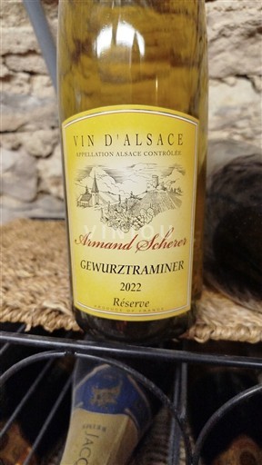Alsace Armand Scherer Réserve 2022