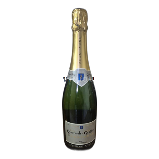 Champagne Sâm-panh Premier Cru Quatresols-Gauthier Brut Belle Réserve Không niên vụ