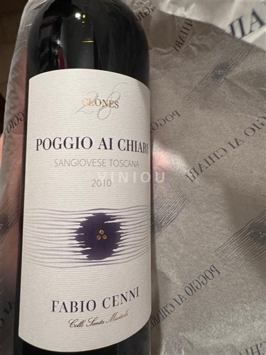 Toscana Non specificato Fabio Cenni Poggio ai Chiari 2010