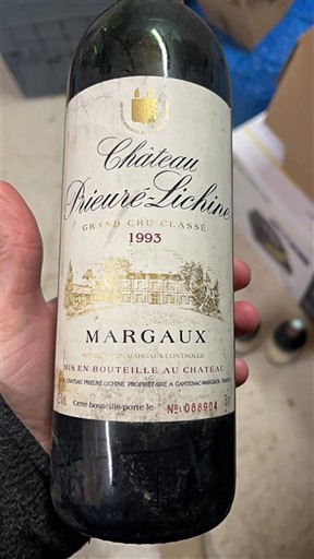 Bordeaux Margaux Grand Cru Château Prieuré-Lichine 1993