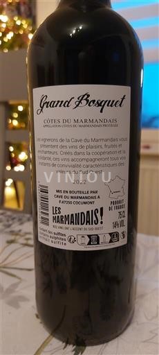 Tây Nam Côtes-du-marmandais Cave du Marmandais Grand Bosquet 2022
