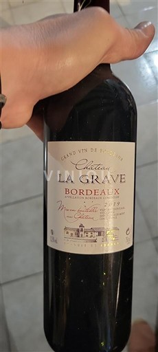 Bordeaux Château La Grave Senza annata