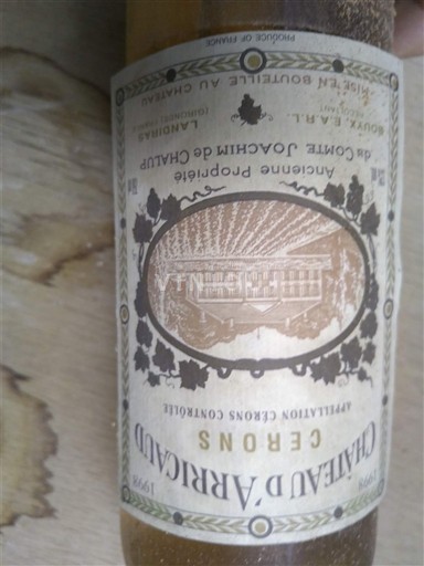 Bordeaux Cérons Château Arche 1979