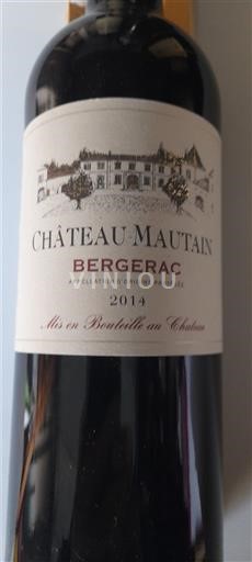 Tây Nam Bergerac Château Mautain 2014