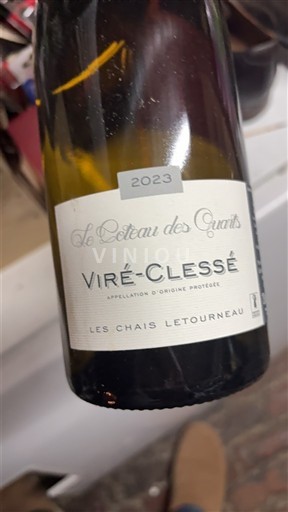 Burgundsko Viré-Clessé Les Chais Letourneau Le Coteau des Quarts 2023
