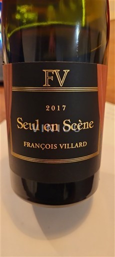 Thung lũng Rhône Côte-rôtie François Villard Seul en Scène 2017