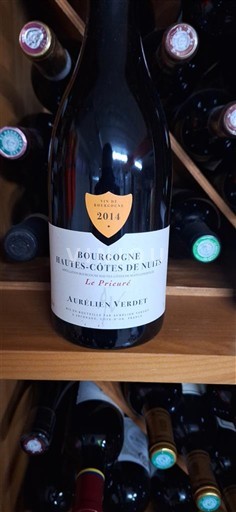 Borgoña Hautes Côtes de Nuits Aurélien Verdet Le Prieuré 2014