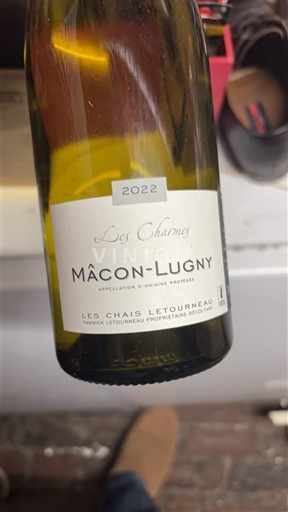 Bourgogne Mâcon et mâcon-villages Les Chais Letourneau Les Charmes 2022