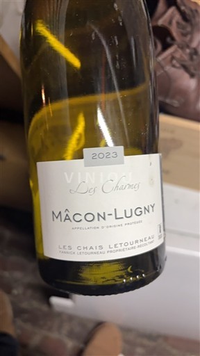 Bourgogne Mâcon et mâcon-villages Les Chais Letourneau Les Charmes 2023