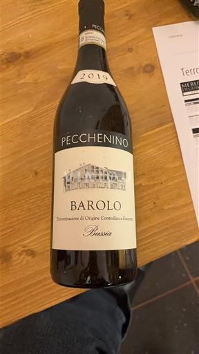 Piemonte Barolo Pecchenino Bussia 2019
