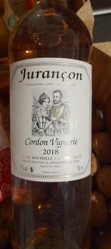 Sydvestfrankrig Jurançon Cordon Viguerie 2018
