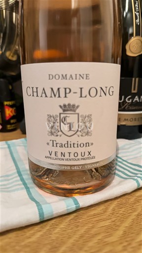 Rhônedalen Ventoux Domaine Champ-Long Tradition 2021