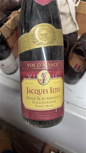 Alsácia Jacques Iltis Rouge de St-Hippolyte Schlossreben Pinot Noir 2007