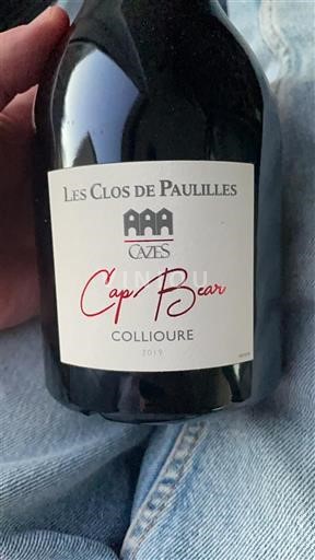 Roussillon Collioure Les Clos de Paulilles Cap Bear 2019