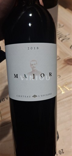 Bordeaux Blaye-Côtes-de-Bordeaux Château L'Escadre Major 2018