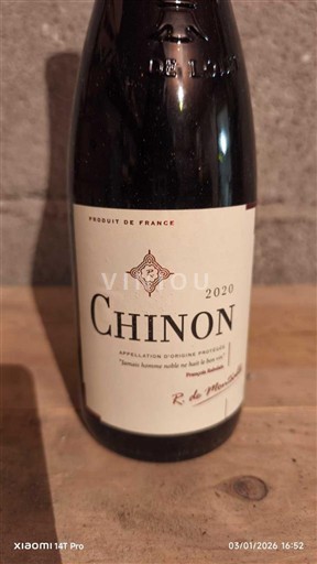 Valle della Loira Chinon R. de Montallé 2020