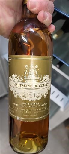 Bordéus Sauternes Chartreuse de Coutet 1999