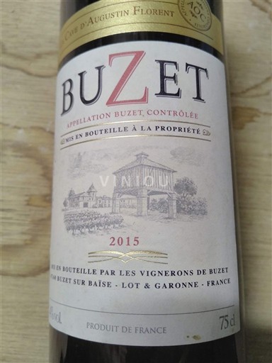 Tây Nam Buzet Les Vignerons de Buzet d'Augustin Florent 2015