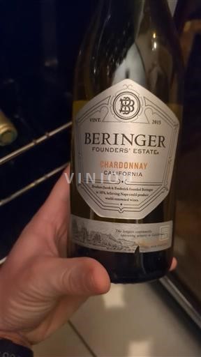Kalifornijske AVA Ni doloceno Beringer Founders' Estate 2015