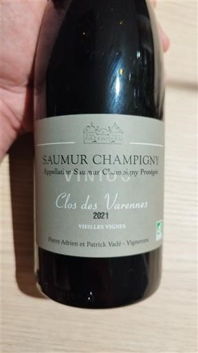 Loire-dalen Saumur-Champigny Clos des Varennes Vieilles Vignes 2021