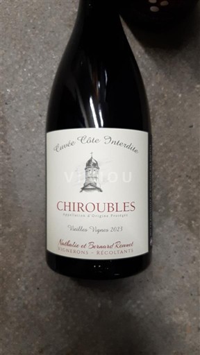Beaujolais Chiroubles Michèle et Bernard Tonnel Côte Interdite 2023