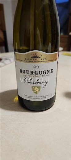 Viinit Blanc sec Club des Sommeliers 2021 Ranska Burgundi Bourgogne AOC