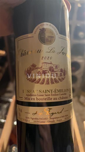 Bordeaux Lussac-saint-émilion Château La Fauvel 2020
