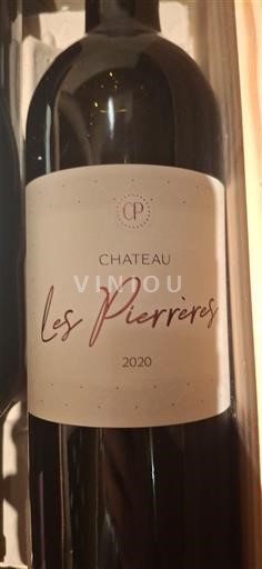 Bordeaux Blaye Château Les Pierrières 2020