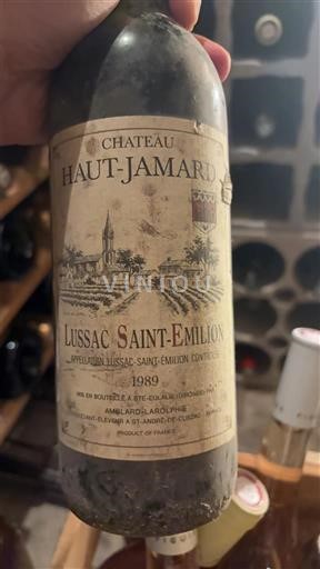 Bordeaux Lussac-saint-émilion Château Haut-Jamard 1989