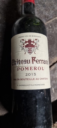 Bordeaux Pomerol Château Ferrand 2015