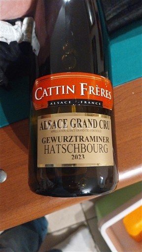 Alsace Not Specified Grand Cru Cattin Frères Gewurztraminer Hatschbourg 2023