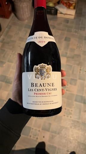 Burgundija Beaune Premier Cru Château Meursault Les Cent Vignes 2019