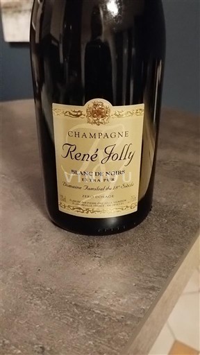 Champagne René Jolly Blanc de Noirs Extra Pur Ikke årgangsbestemt