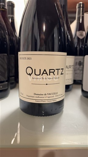 Córcega Isla de Belleza Domaine Vaccelli Quartz 2021