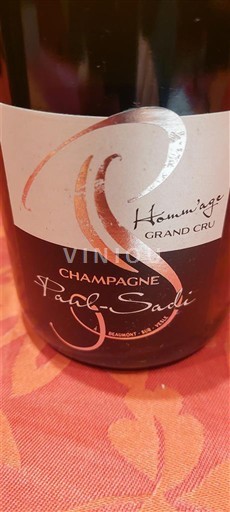 Champagne Ikke specificeret Grand Cru Paul-Sadi Hommage Grand Cru Ikke årgangsbestemt