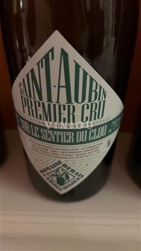 Bourgogne Saint-Aubin Premier Cru Domaine Rain Sur le Sentier du Clou 2023