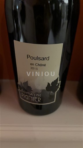 Jura Côtes-du-jura Domaine Pignier en Choné 2015