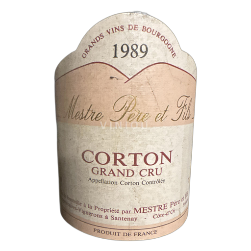 Burgund Corton Mestre Père et Fils 1989