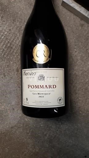 Bourgogne Pommard Robert-Marie Audoin Les Montjuis 2022