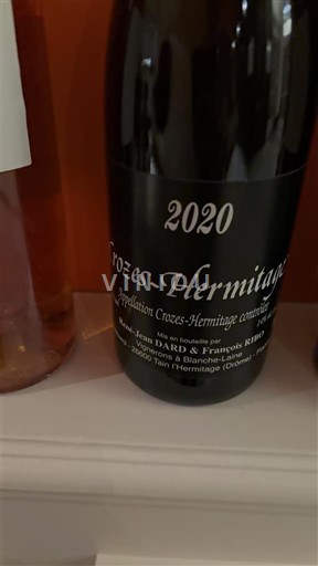 Valle del Ródano Crozes-Hermitage Domaine Dard et Ribo 2020