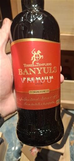 Roussillon Banyuls Terres des Templiers Premium 2018